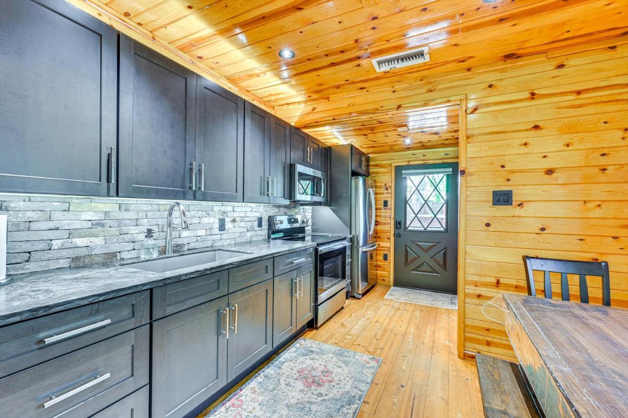 Creekside Payson Cabin Retreat With Private Deck Exterior foto
